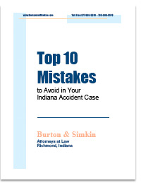 Top 10 Mistakes to Avoid in Your Indiana Accident Case